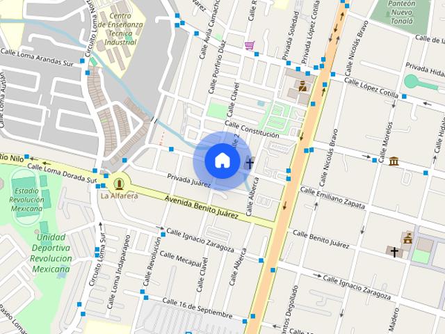 Departamento en renta en Tonalá, Región Centro