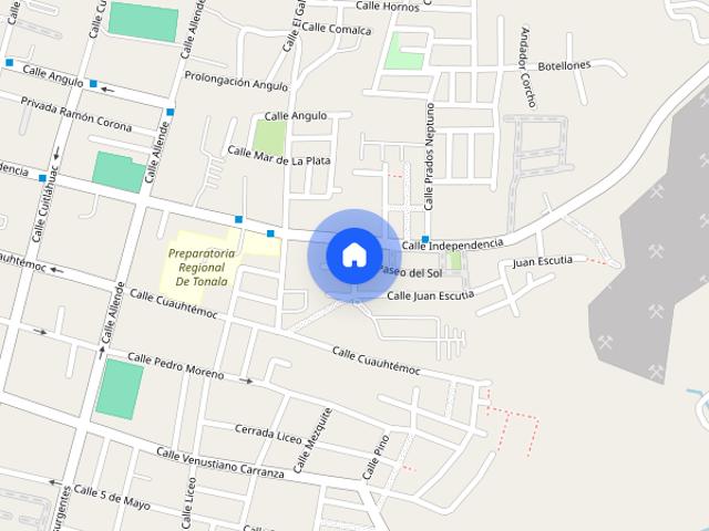 Departamento en renta en Tonalá, Región Centro