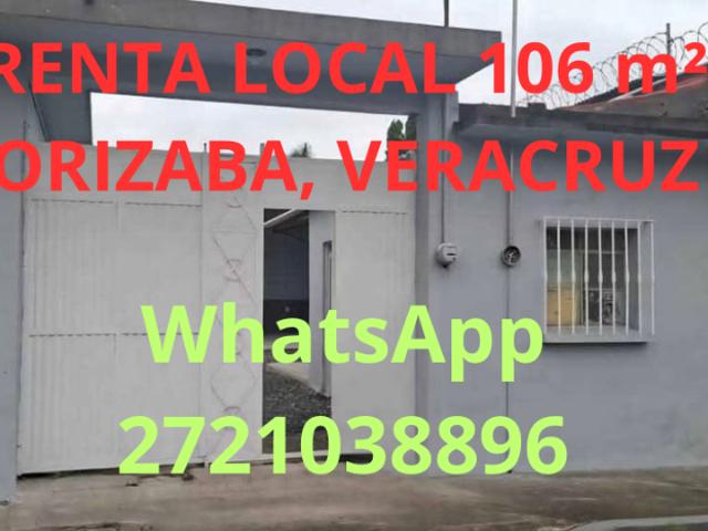 Local Comercial en renta en Orizaba, Veracruz