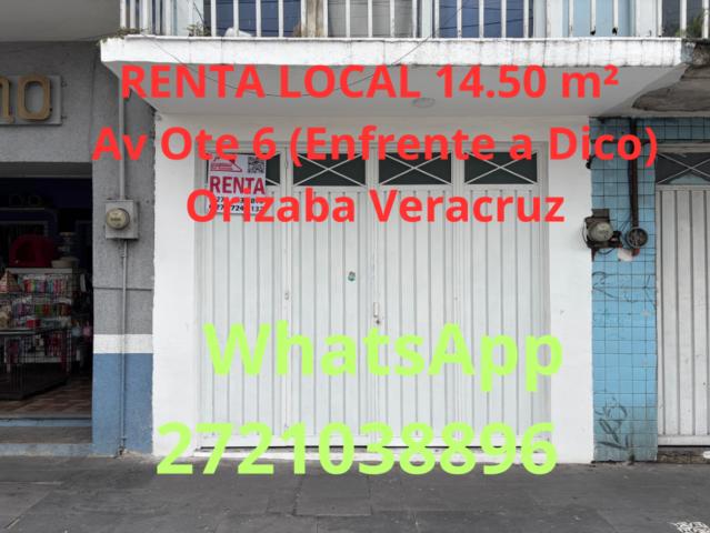 Local Comercial en renta en Orizaba, Veracruz