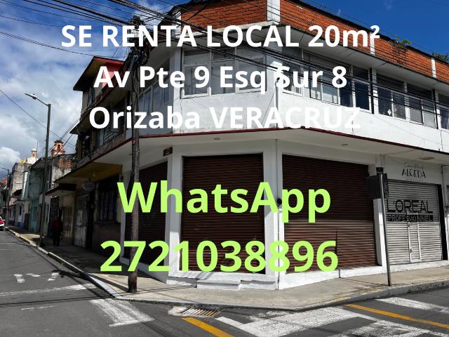 Local Comercial en renta en Orizaba, Veracruz