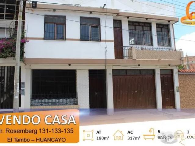 Casa venta en Junin