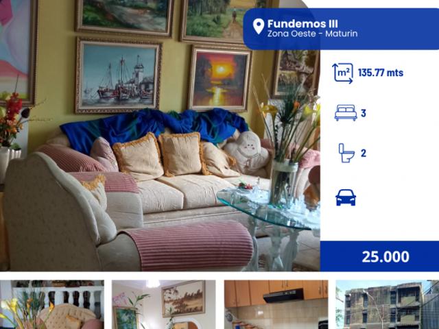 Apartamento en venta en Maturin, Monagas