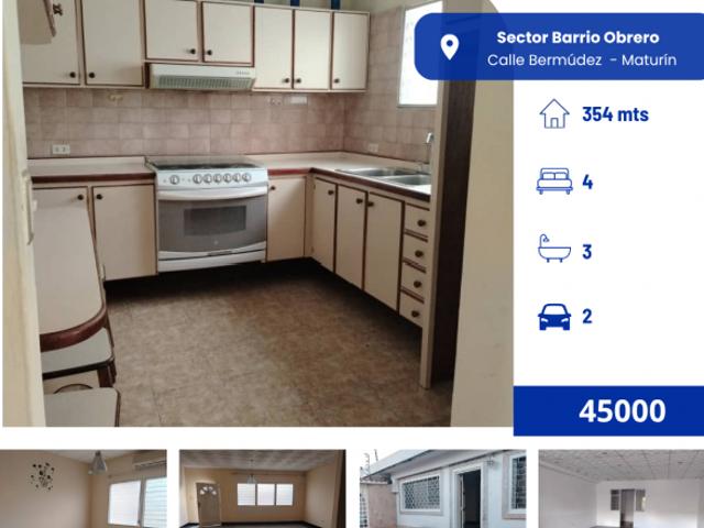 Casa en venta en Maturin, Monagas