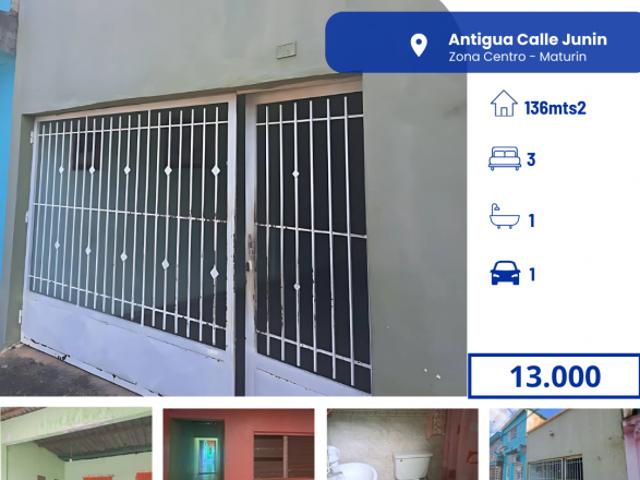 Casa en venta en Maturin, Monagas