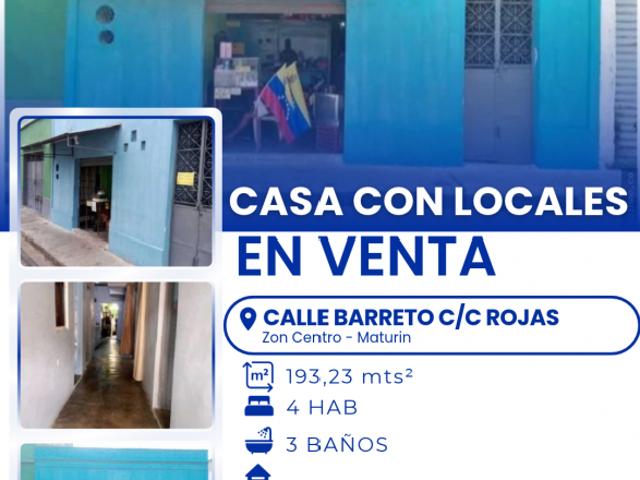 Casa en venta en Centro, Maturín