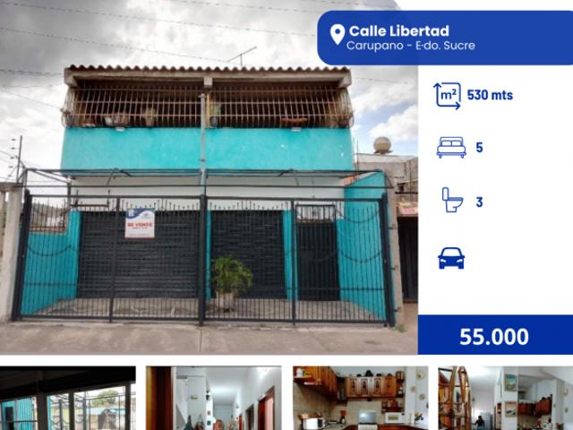 Casa en venta en Carúpano, Sucre
