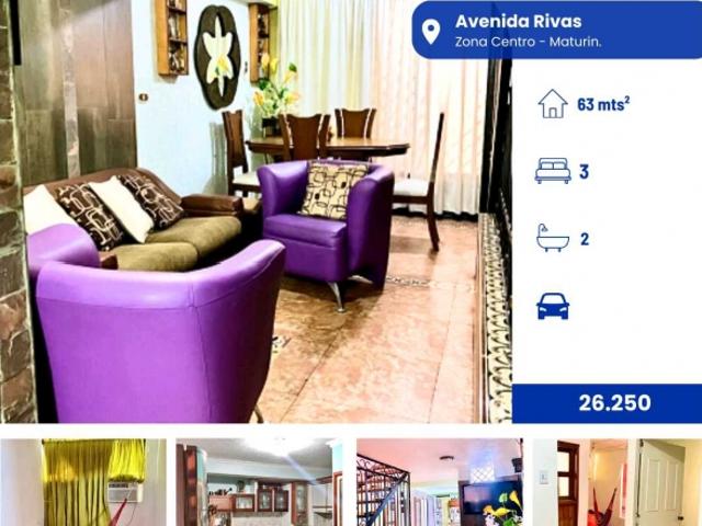 Apartamento en venta en Maturin, Monagas