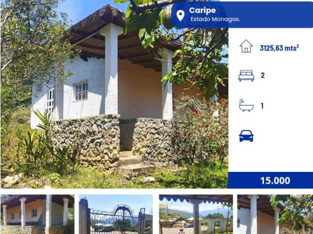 Casa en venta en Caripe, Monagas