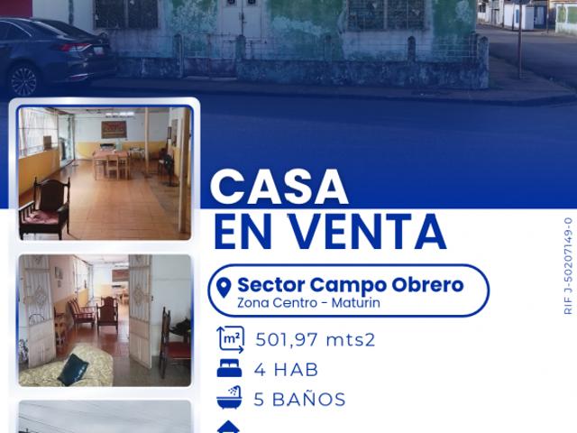 Casa en venta en 23 de Enero, Maturín