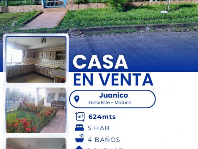 Casa en venta en Maturin, Monagas