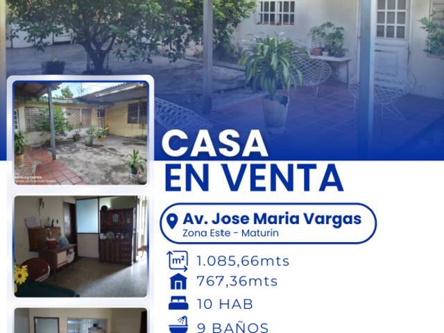 Casa en venta en Maturin, Monagas
