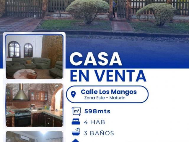 Casa en venta en Maturin, Monagas