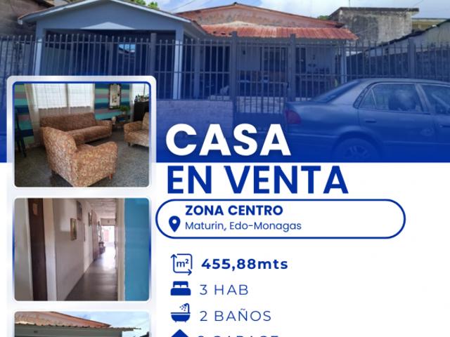 Casa en venta en Maturin, Monagas