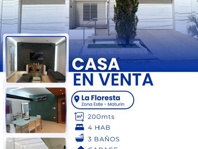 Casa en venta en Maturin, Monagas