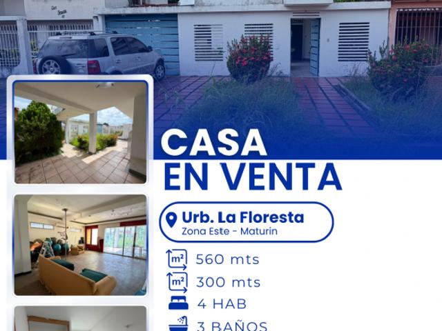 Casa en venta en Maturin, Monagas