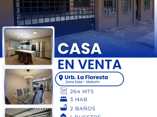 Casa en venta en Maturin, Monagas