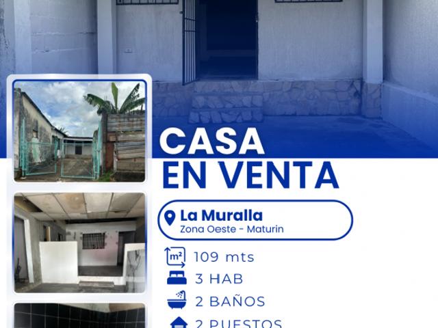 Casa en venta en Maturin, Monagas