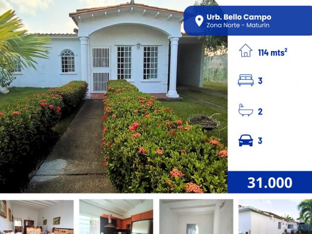 Casa en venta en Maturin, Monagas