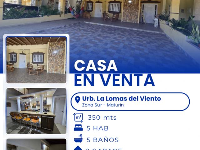 Casa en venta en Maturin, Monagas