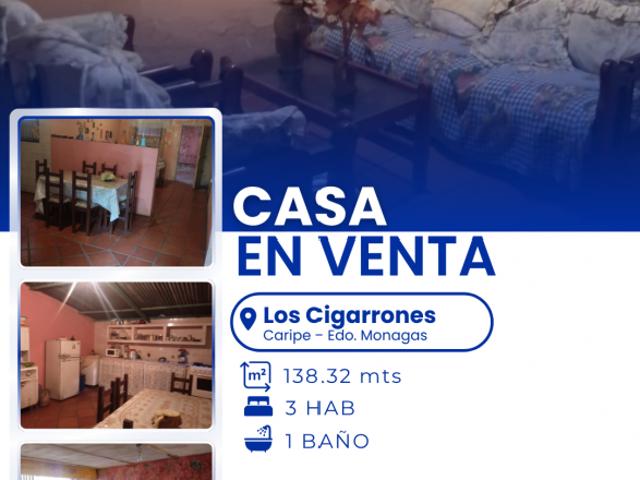 Casa en venta en Caripe, Monagas