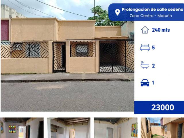 Casa en venta en Maturín, Monagas