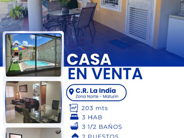 Casa en venta en Maturin, Monagas