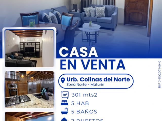 Casa en venta en Tipuro, Maturín