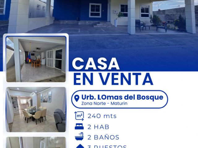 Casa en venta en Maturin, Monagas