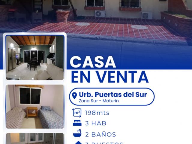 Casa en venta en Maturin, Monagas