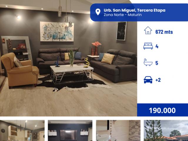Casa en venta en Maturin, Monagas