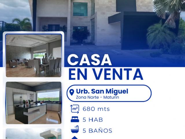Casa en venta en Maturin, Monagas
