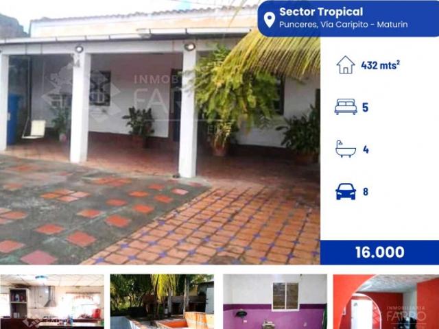 Casa en venta en Maturin, Monagas