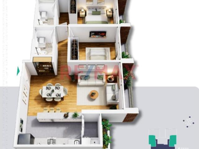 Departamento venta en Cerro Colorado, Arequipa