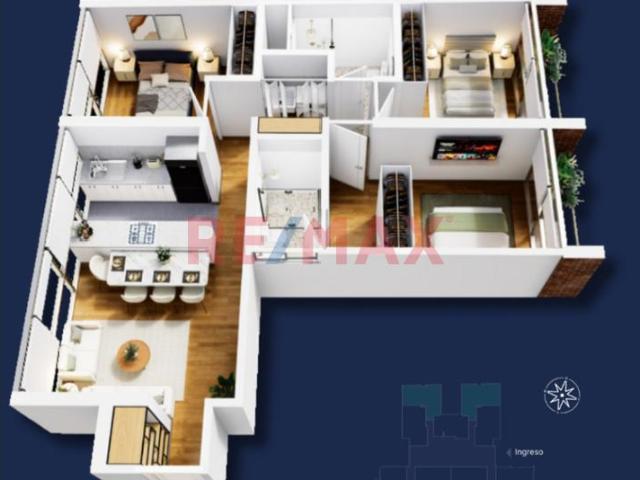 Departamento venta en Cerro Colorado, Arequipa