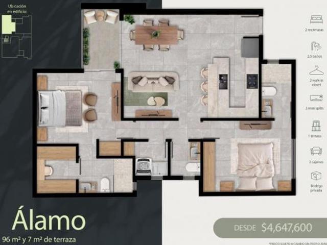 Departamento en venta en Hermosillo, Sonora