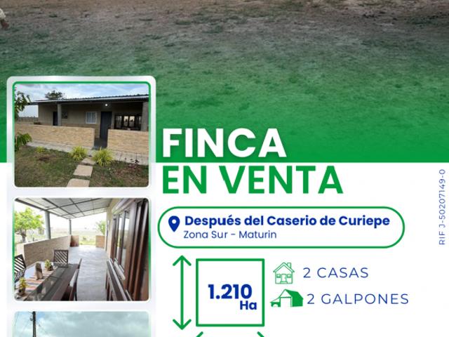 Finca en venta en Hato La Costumbre, Municipio Maturín