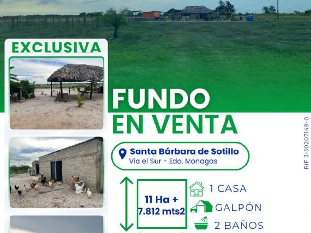 Finca en venta en Mata De Mata, Monagas