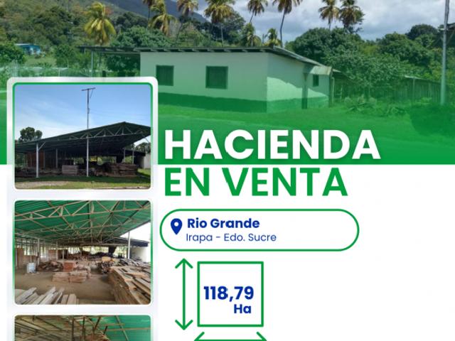 Finca en venta en Rio Grande, Sucre