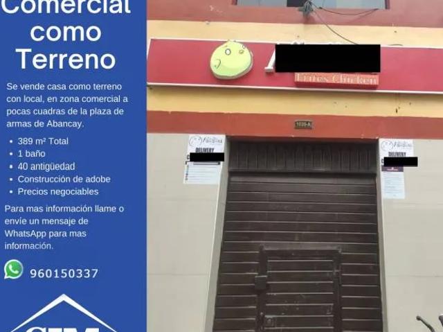 Terreno venta en Abancay, Apurímac