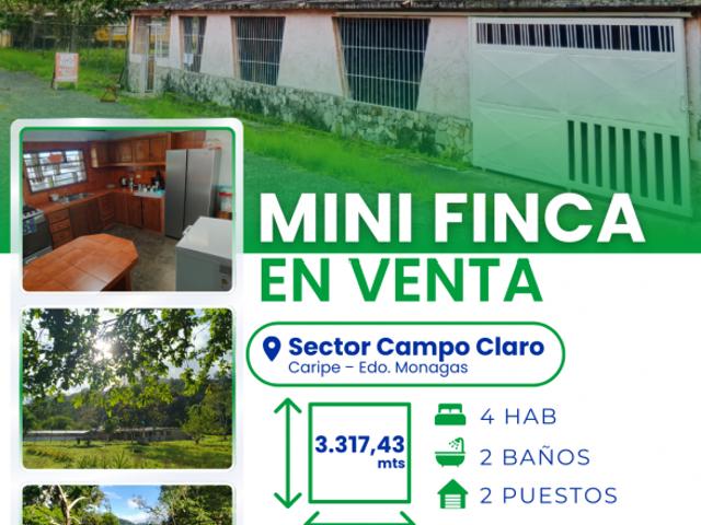 Finca en venta en Teresen, Monagas