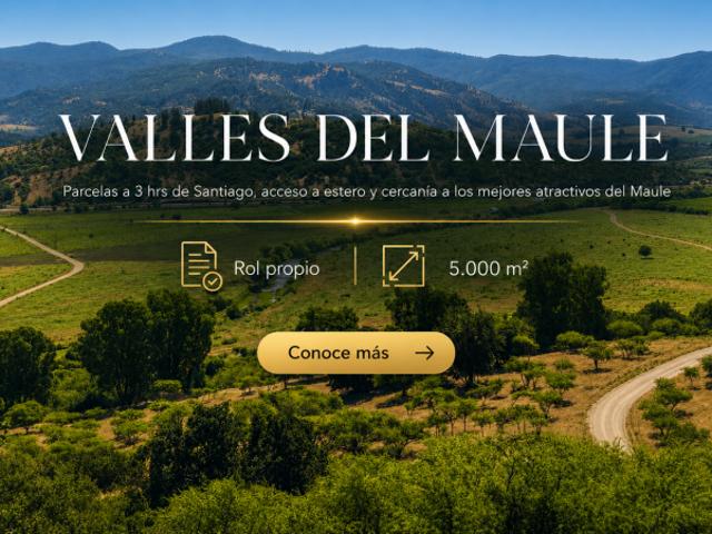 Terreno en venta en Monte Grande, Maule