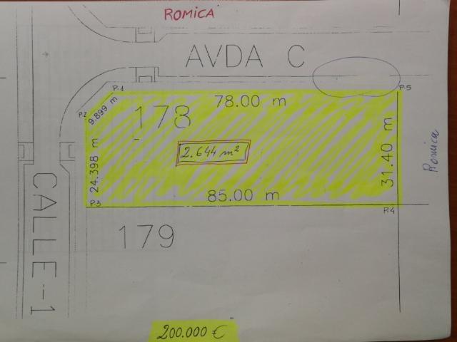 Terreno en venta en Centro, Albacete