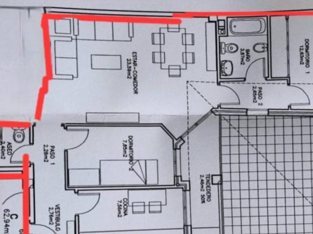 Piso en venta en Couto, Ourense