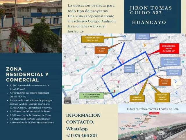 Terreno venta en Junin
