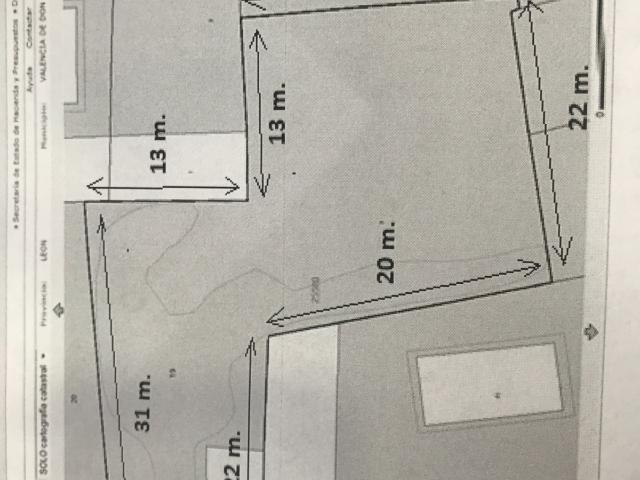 Terreno en venta en Valencia De Don Juan, Castilla y León