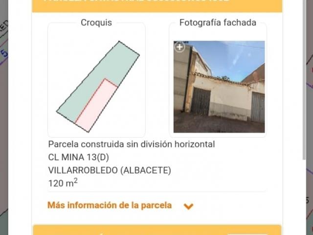 Terreno en venta en Villarrobledo, Castilla-La Mancha