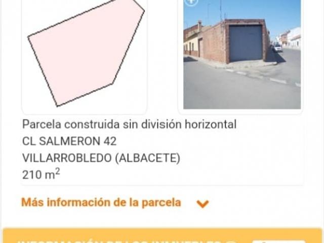 Terreno en venta en Villarrobledo, Castilla-La Mancha