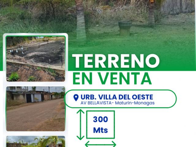 Terreno en venta en Maturin, Monagas