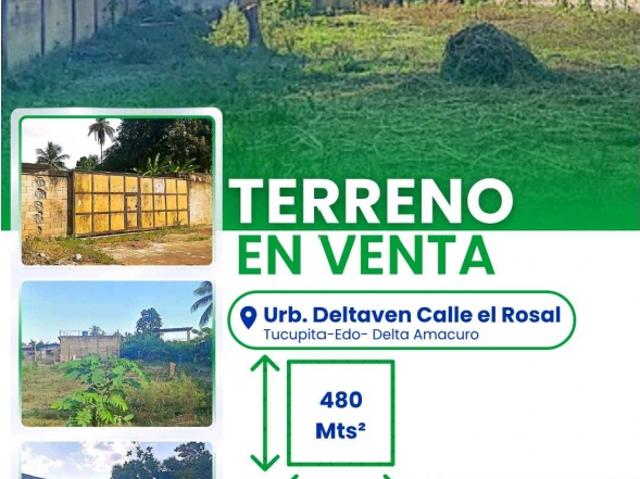 Terreno en venta en Tucupita, Delta Amacuro